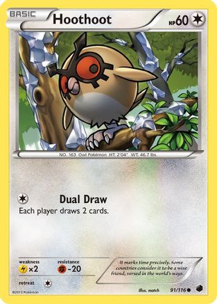 Hoothoot (91) [Plasma Freeze] - Deck Out Gaming