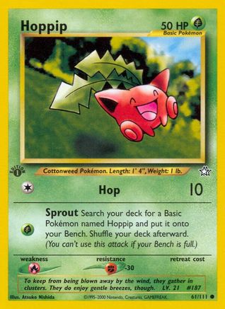 Hoppip (61) [Neo Genesis] 1st Edition - Deck Out Gaming