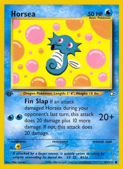 Horsea (62) [Neo Genesis] 1st Edition - Deck Out Gaming