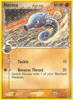Horsea - 031/101 (Delta Species) (31) [Dragon Frontiers] - Deck Out Gaming
