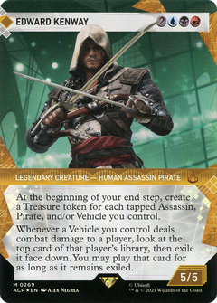 Edward Kenway (Showcase) (Textured Foil) (269) [Assassin's Creed] foil - Deck Out Gaming