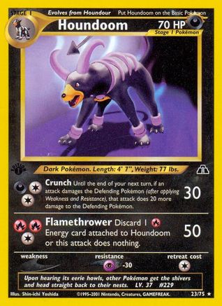 Houndoom (23) (23) [Neo Discovery] 1st Edition - Deck Out Gaming