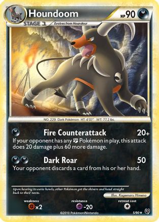 Houndoom (5) [Undaunted] Holofoil - Deck Out Gaming