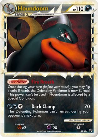 Houndoom (Prime) (82) [Undaunted] Holofoil - Deck Out Gaming