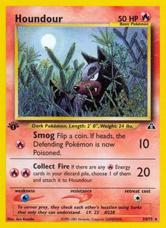 Houndour (24) (24) [Neo Discovery] 1st Edition - Deck Out Gaming