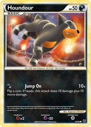 Houndour (54) (54) [Undaunted] - Deck Out Gaming