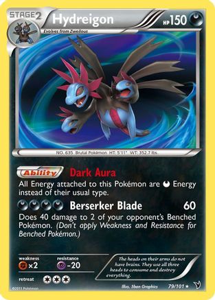 Hydreigon (79) [Noble Victories] Holofoil - Deck Out Gaming