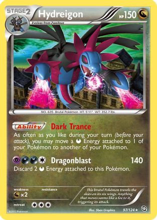 Hydreigon (97) (97) [Dragons Exalted] Holofoil - Deck Out Gaming