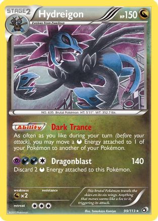 Hydreigon (99) [Legendary Treasures] Holofoil - Deck Out Gaming
