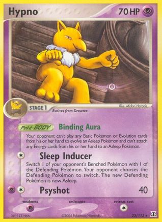 Hypno (23) [Delta Species] - Deck Out Gaming