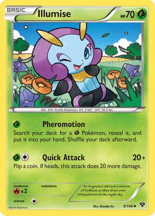 Illumise (9) [XY Base Set] - Deck Out Gaming