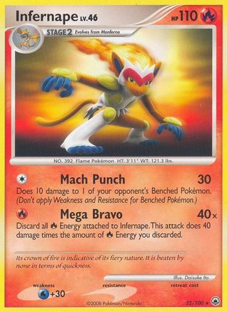 Infernape (22) [Majestic Dawn] - Deck Out Gaming