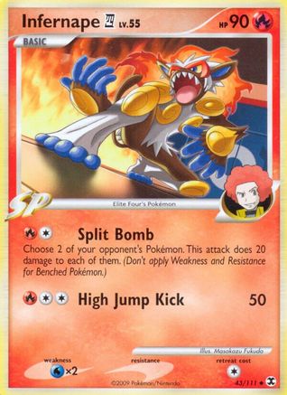 Infernape E4 (43) [Rising Rivals] - Deck Out Gaming
