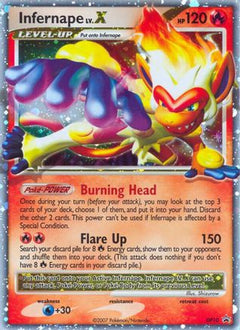 Infernape LV.X - DP10 (DP10) [Diamond and Pearl Promos] Holofoil - Deck Out Gaming