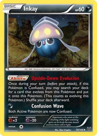 Inkay (74) (74) [XY Base Set] - Deck Out Gaming