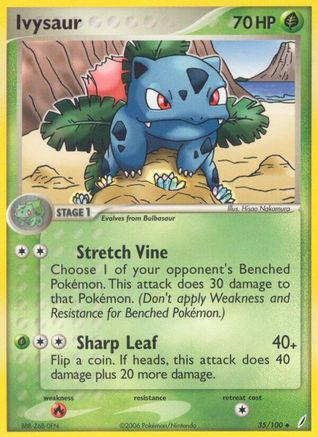 Ivysaur - 035/100 (35) [Crystal Guardians] - Deck Out Gaming