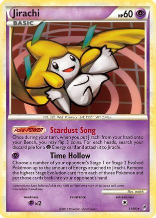 Jirachi (11) [Call of Legends] Holofoil - Deck Out Gaming