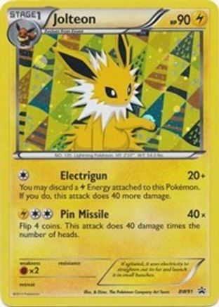 Jolteon - BW91 (BW91) [Black and White Promos] Holofoil - Deck Out Gaming