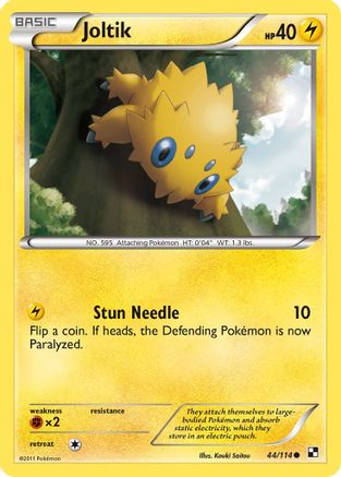 Joltik (44) (44) [Black and White] - Deck Out Gaming