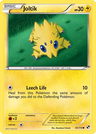 Joltik (45) (45) [Black and White] - Deck Out Gaming