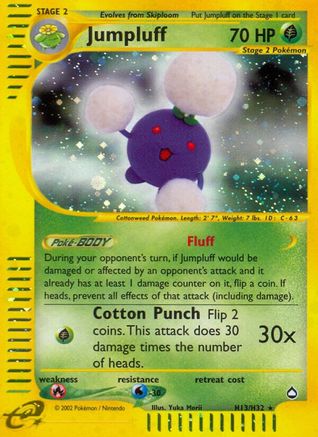 Jumpluff (H13) (H13) [Aquapolis] Holofoil - Deck Out Gaming