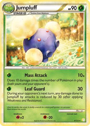 Jumpluff (6) [HeartGold SoulSilver] Holofoil - Deck Out Gaming