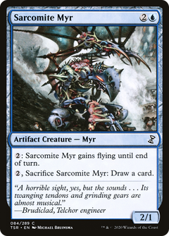Sarcomite Myr (84) [Time Spiral Remastered] foil - Deck Out Gaming