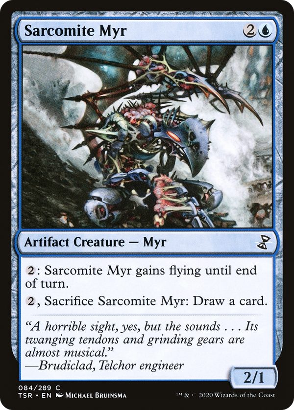 Sarcomite Myr (84) [Time Spiral Remastered] foil - Deck Out Gaming