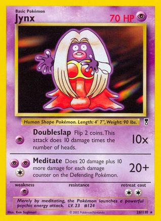 Jynx (26) [Legendary Collection] Reverse Holofoil - Deck Out Gaming