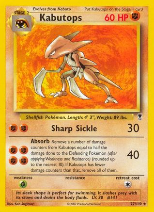 Kabutops (27) [Legendary Collection] - Deck Out Gaming