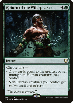 Return of the Wildspeaker (831) [Commander Legends: Battle for Baldur's Gate] - Deck Out Gaming