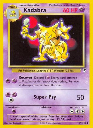 Kadabra (49) [Legendary Collection] - Deck Out Gaming