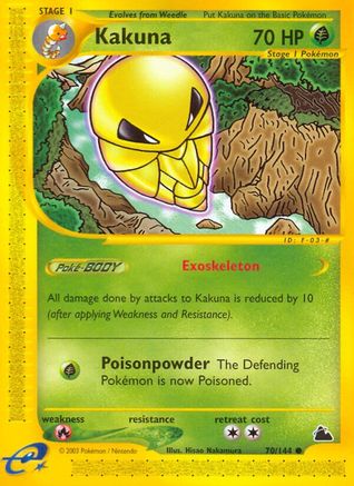 Kakuna (70) [Skyridge] Reverse Holofoil - Deck Out Gaming