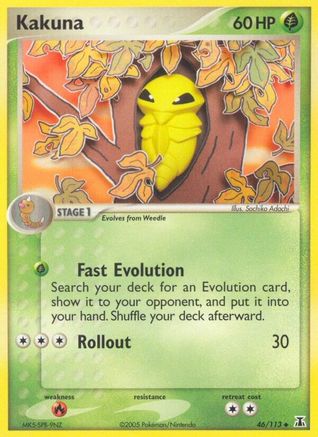 Kakuna (46) [Delta Species] Reverse Holofoil - Deck Out Gaming