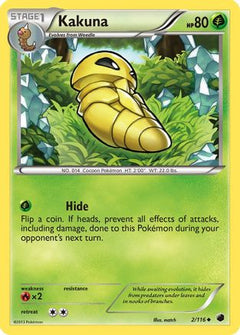 Kakuna (2) [Plasma Freeze] Reverse Holofoil - Deck Out Gaming