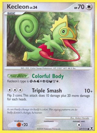 Kecleon (67) [Rising Rivals] Reverse Holofoil - Deck Out Gaming