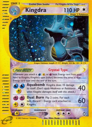 Kingdra (148) (148) [Aquapolis] Holofoil - Deck Out Gaming