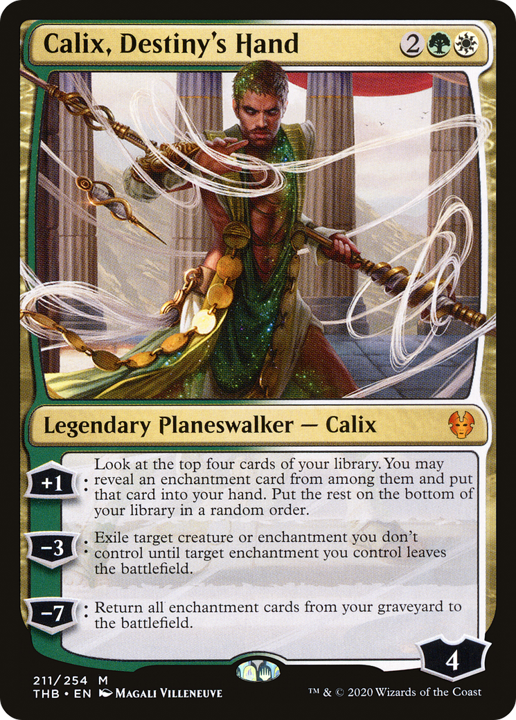 Calix, Destiny's Hand (211) [Theros Beyond Death] foil - Deck Out Gaming