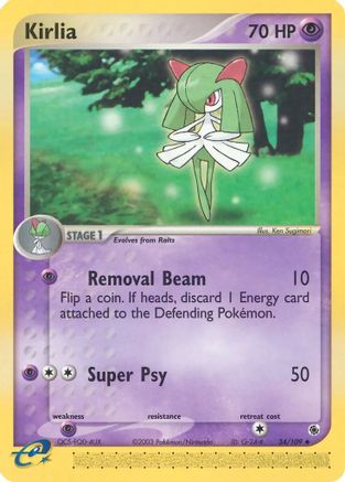 Kirlia - 34/109 (34) [Ruby and Sapphire] - Deck Out Gaming