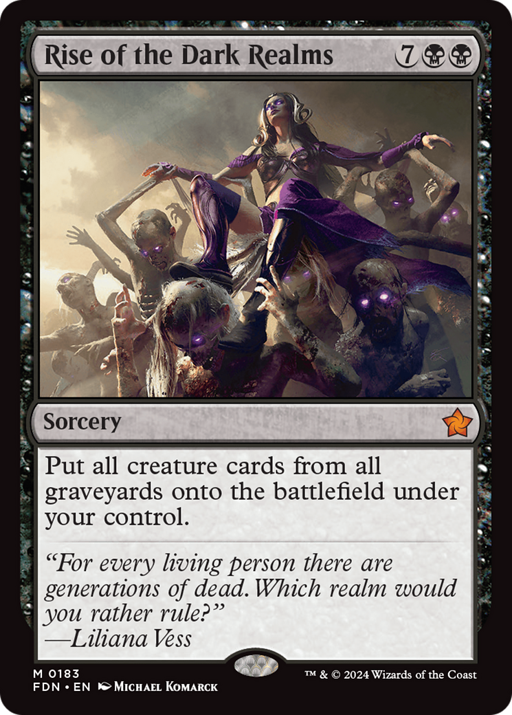 Rise of the Dark Realms (183) [Foundations] - Deck Out Gaming