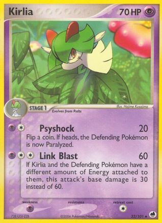 Kirlia (32) [Dragon Frontiers] Reverse Holofoil - Deck Out Gaming
