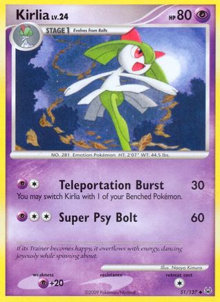 Kirlia (51) [Platinum] Reverse Holofoil - Deck Out Gaming