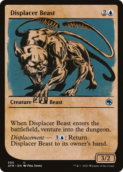 Displacer Beast (305) [Adventures in the Forgotten Realms] foil - Deck Out Gaming