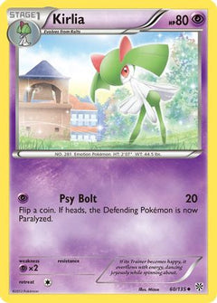 Kirlia (60) [Plasma Storm] Reverse Holofoil - Deck Out Gaming