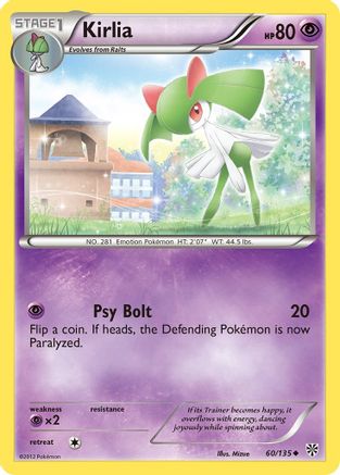 Kirlia (60) [Plasma Storm] Reverse Holofoil - Deck Out Gaming
