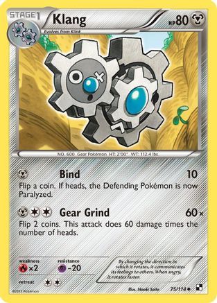 Klang (75) [Black and White] - Deck Out Gaming