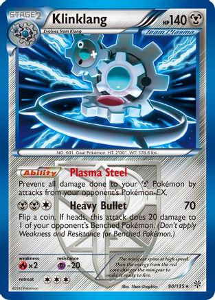 Klinklang (Team Plasma) (90) [Plasma Storm] Holofoil - Deck Out Gaming