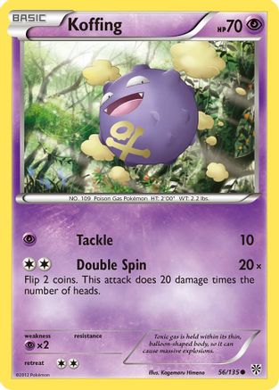 Koffing (56) (56) [Plasma Storm] Reverse Holofoil - Deck Out Gaming