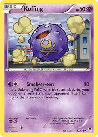 Koffing (57) (57) [Plasma Storm] Reverse Holofoil - Deck Out Gaming