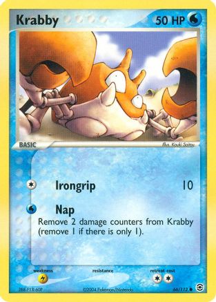 Krabby (66) [FireRed & LeafGreen] - Deck Out Gaming
